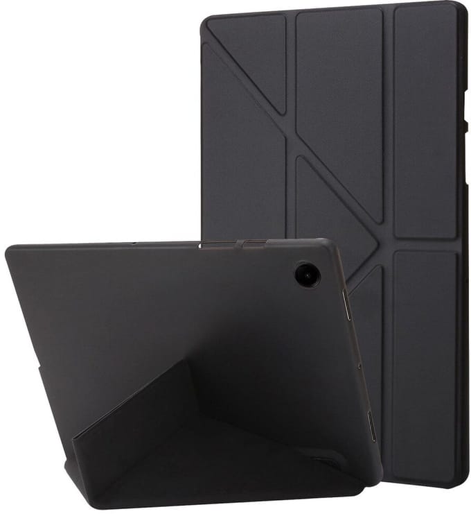 Samsung Galaxy Tab A11 Plus / Tab A9 Plus Origami Standaard Bookcase Zwart