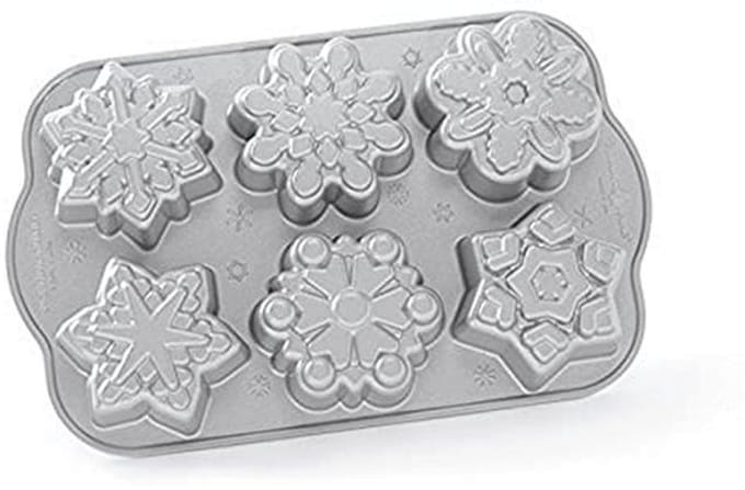 Sneeuwvlok Cakevorm voor Feestelijke Taarten