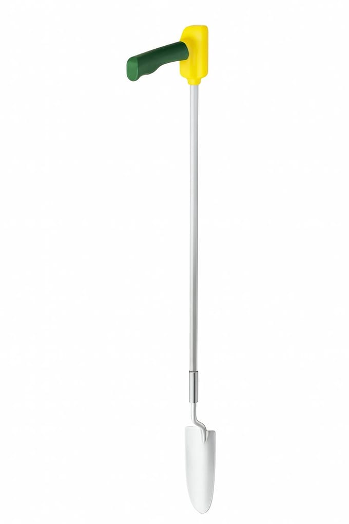 Vitility - Tuinschep Easi-Grip - Zilver Groen - 87 cm - Ergonomisch Handvat