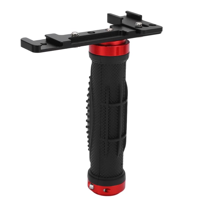 14 Inch Handvat Grip Stabilisator Houder Stand Handheld Statief voor Actiecamera LED Videolamp black