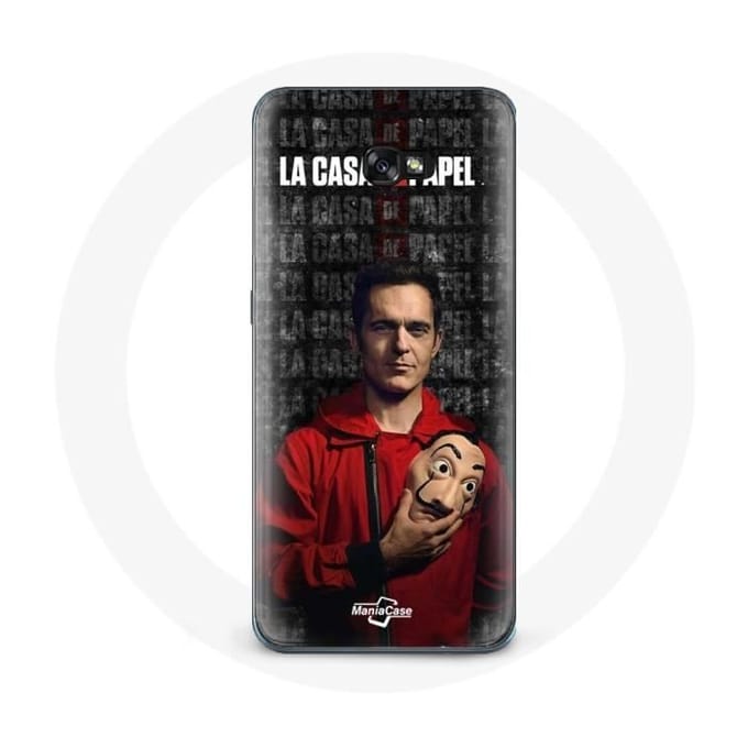 Coque - La Casa De Papel - Samsung Galaxy A3 2017 - Souple - Noir - Protection