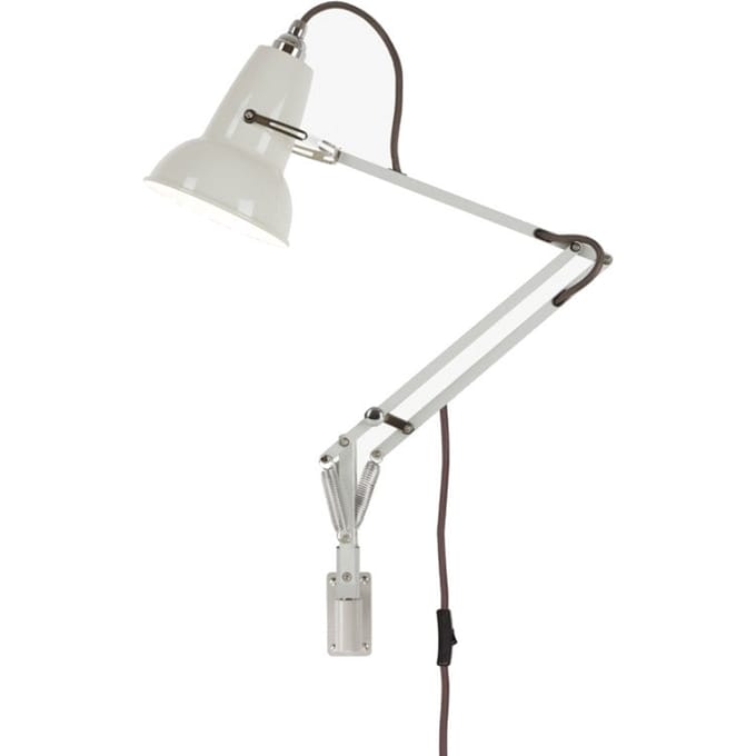 Anglepoise - Original 1227™ Mini Bureaulamp - linnenwit - met muurbeugel