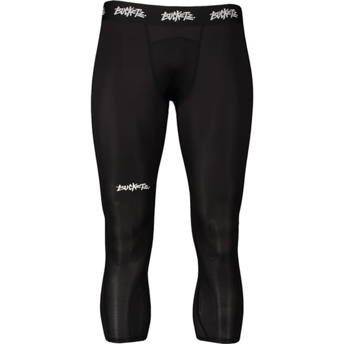 Bucketz 3/4 Compression Strak Zwart