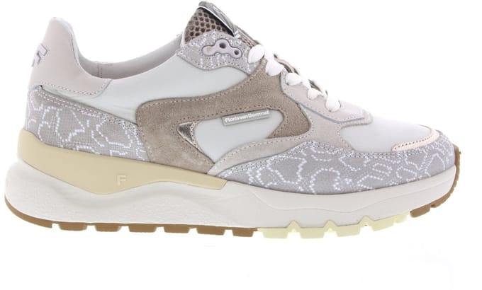 Floris Van Bommel Sfw-10164 Treni Sneakers - Textiel - Dames - Beige - Maat 38