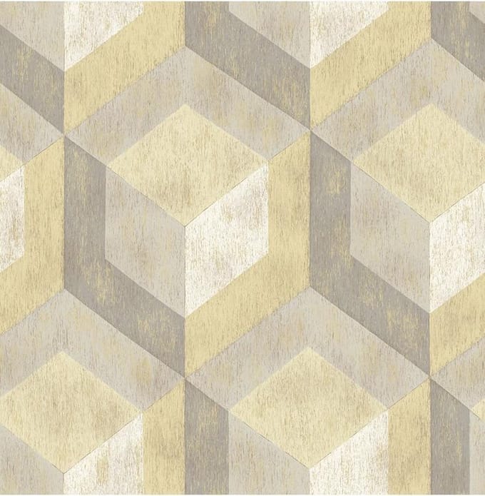 Trilogy Rustic wood tile  yellow & grey   - 22309