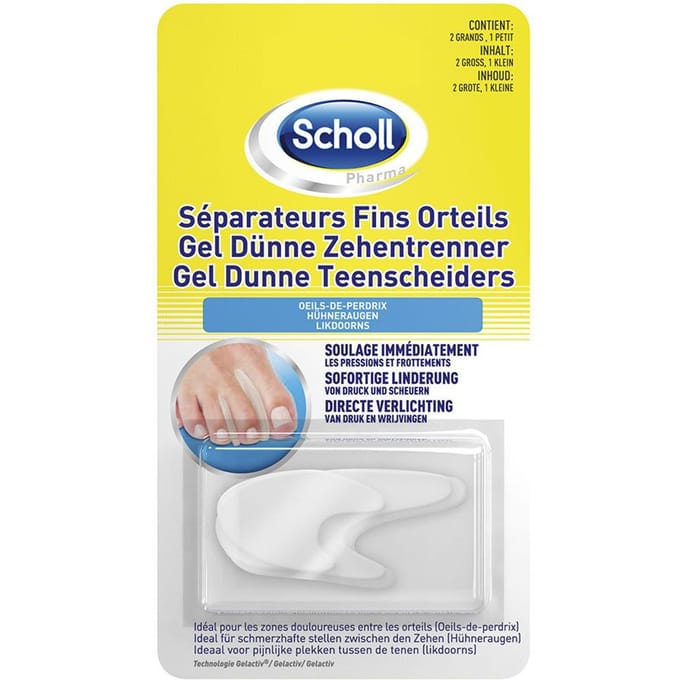 Scholl Pharma Gel Dunne Teenscheiders 1 Overige