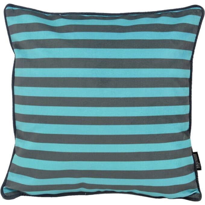 Gek op kussens! Velvet artistic stripe | 45 x 45 cm | kussenhoes | polyester