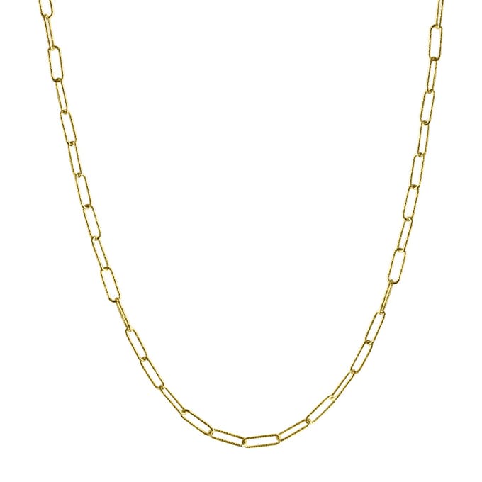 Celesta Silber Halskette 925 Silber gelbvergoldet diamantiert
