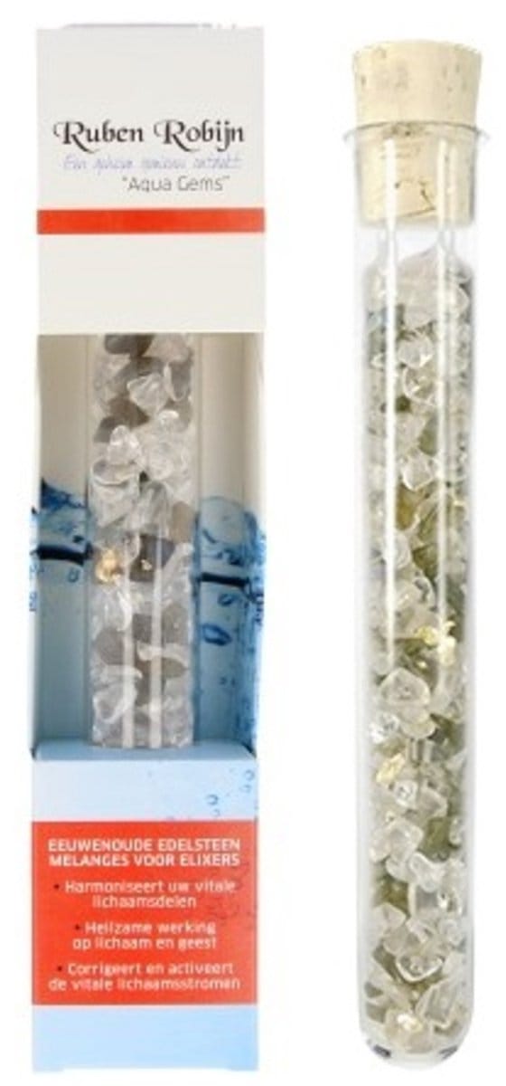 Creativiteit & Fantasie small Aqua Gems edelsteenwand