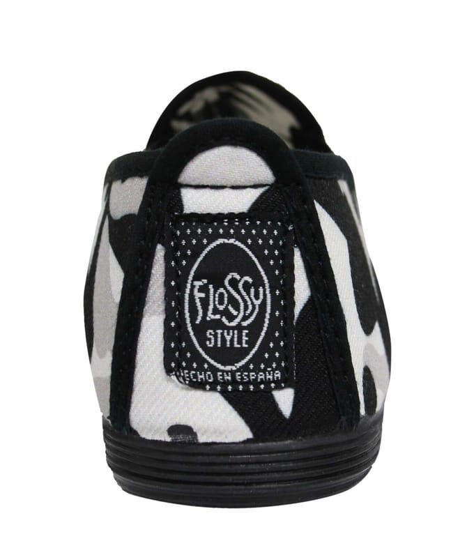 Flossy Style Camouflage Heren Camo Plimsolls