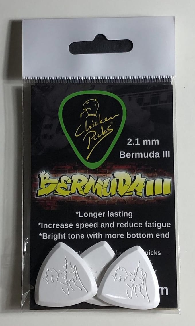 ChickenPicks Bermuda III plectrum 2.1 mm 3-Pack