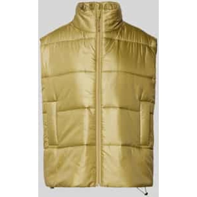 Bodywarmer met opstaande kraag