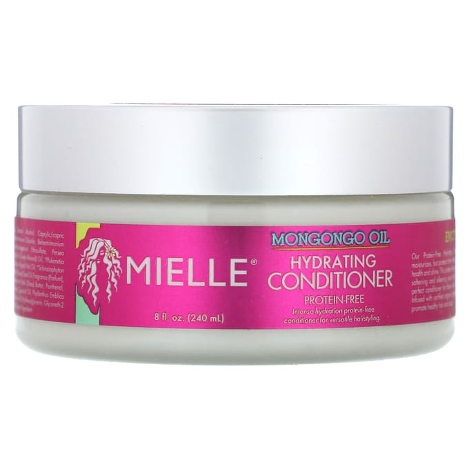 Mielle, Mongongo Oil, Hydrating Conditioner, 8 fl oz (240 ml) pink