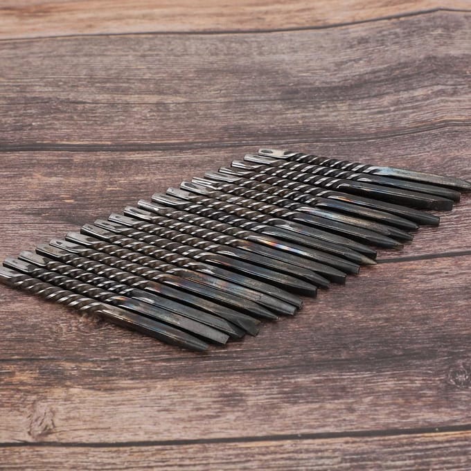 20 stuks/set Professionele sieraden aambeeld beitel gereedschap Verwerking Maken Snijgereedschap gray