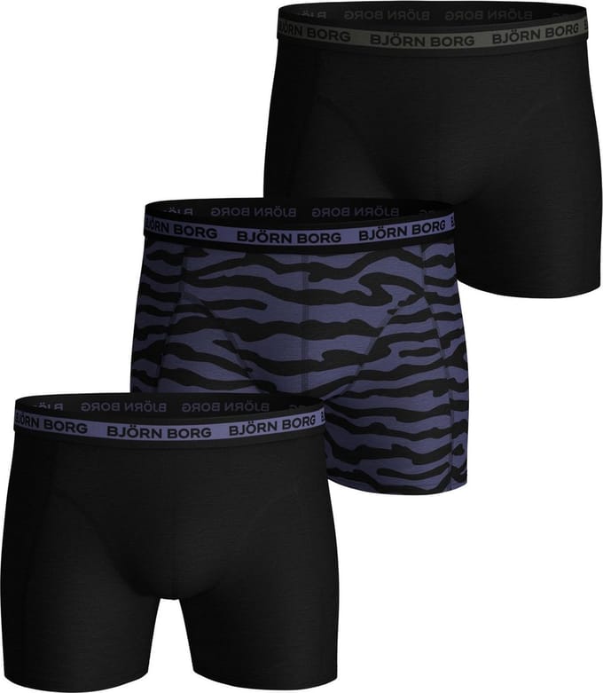 Björn Borg 3P Essential Heren Boxershorts - Maat  S