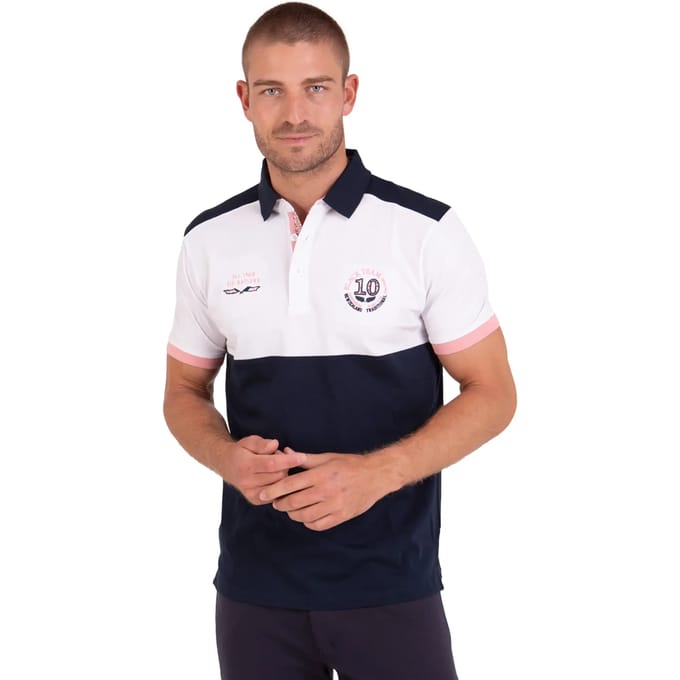 Tweekleurig poloshirt Camberabero