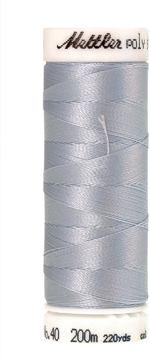 Mettler borduurgaren - Blauw - Nr 3650 - Polysheen - 200 meter