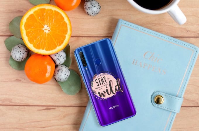 Honor 20 Lite Telefoonhoesje met Naam Boho Stay Wild