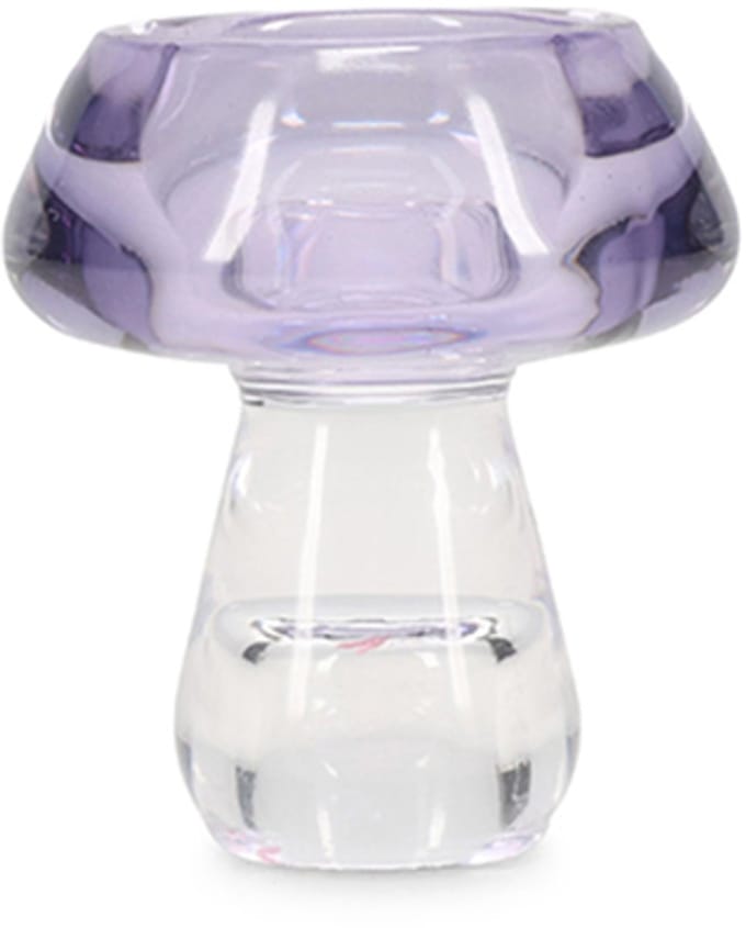 ONA Kandelaar H7,5cm violet Mood - set/2