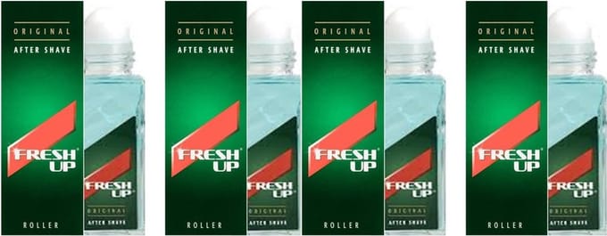 Fresh Up After Shave Roller - Verzorgende aftershave met menthol en hamamelis - 4 x 100 ml