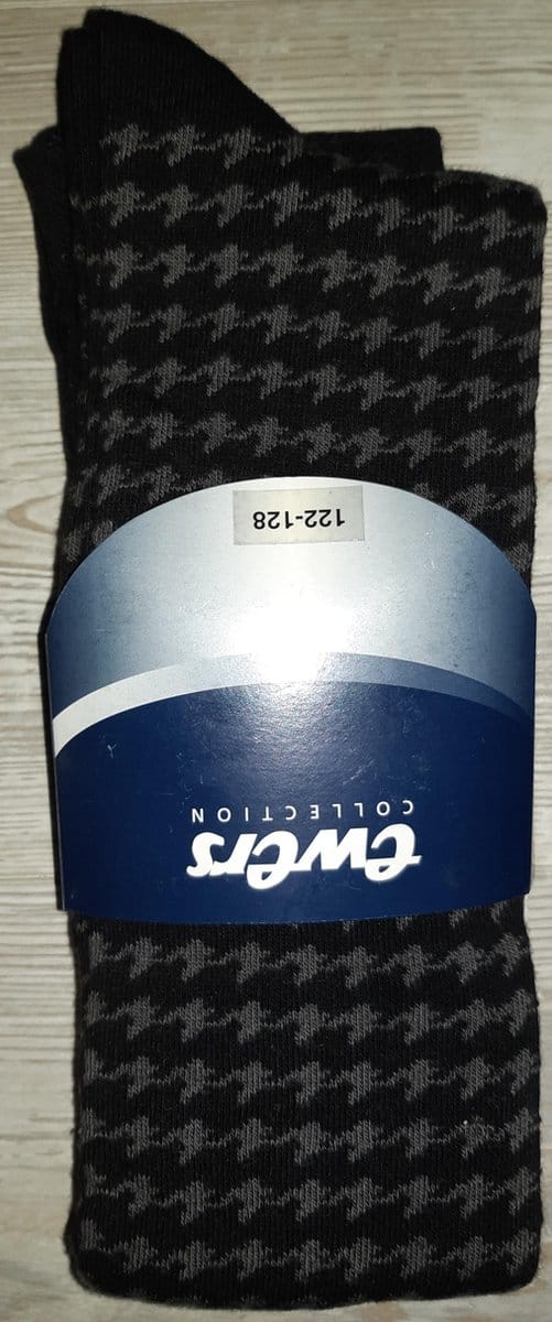 Ewers maillot in een pied de poule ruit maat 152/164