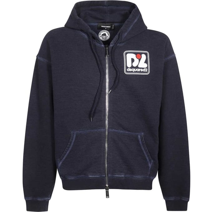 Dsquared2 Hercalina Fit Marineblauwe Hoodie