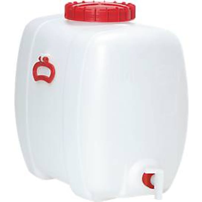 Ruimtebesparende tank 100 l, ovaal