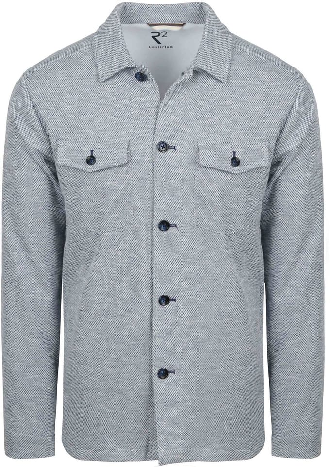 R2 Overshirt Blauw - Maat XL - Heren