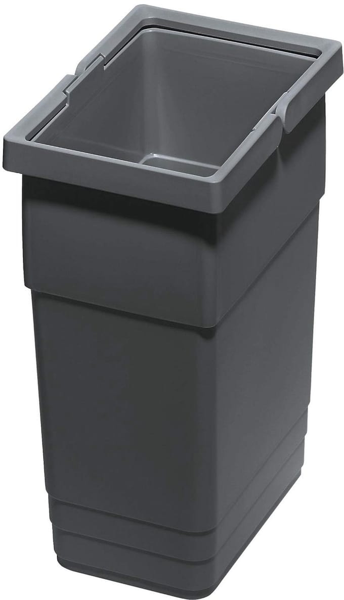 Ninka eins2vier Afvalbak 6 L 275 x 210 x 140 mm donkergrijs