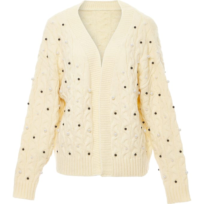 Faina Vest Dames wolwit