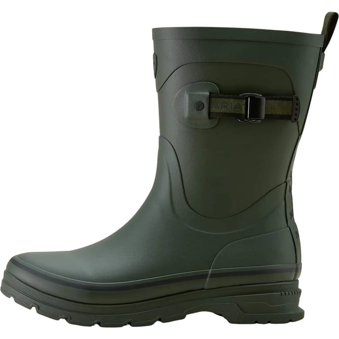 ARIAT KELMARSH MID RUBBER LAARS Donkergroen