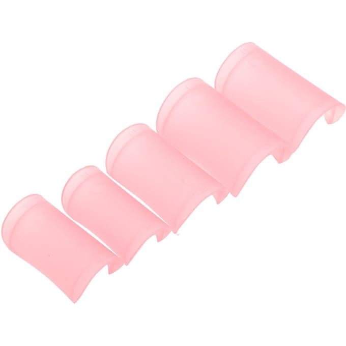 5 Pièces Protecteur de Membrane de Flûte ABS Accessoires d'Instruments Traditionnels Chinois DM‑01Rose white