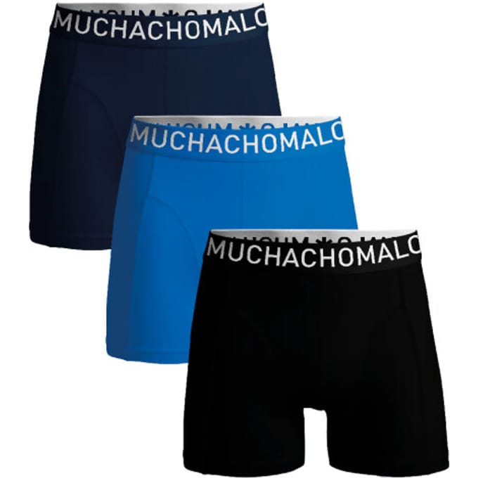 Muchachomalo Heren 3-pack boxershorts microfiber