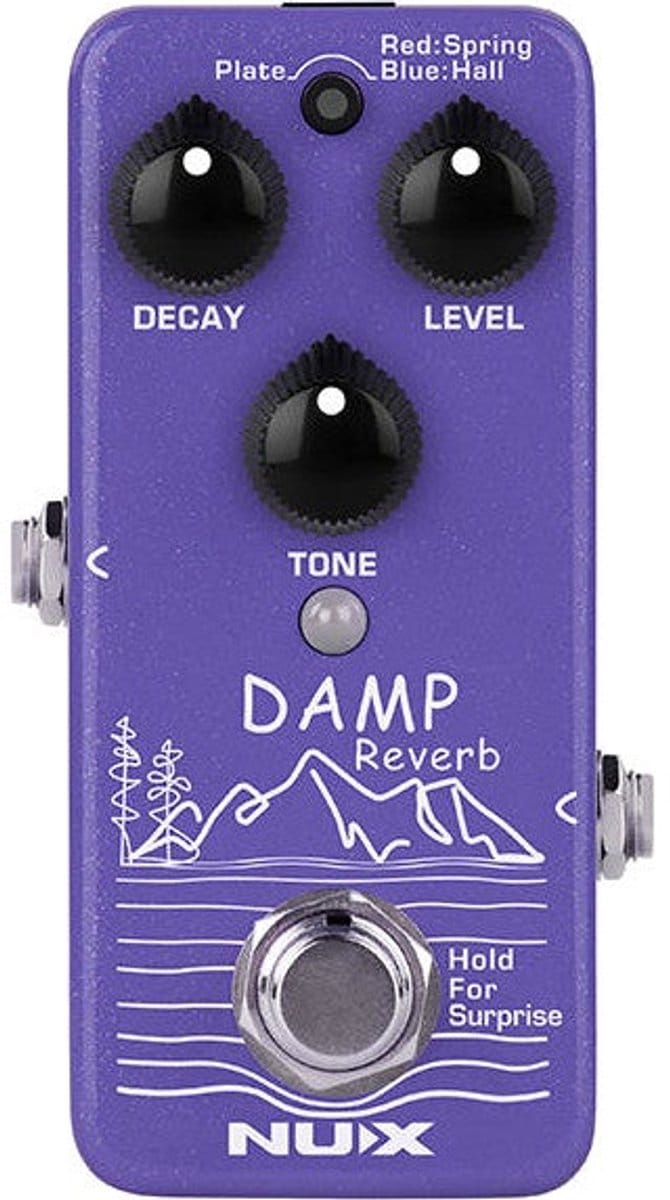 NUX NRV-3 Damp reverb effectpedaal