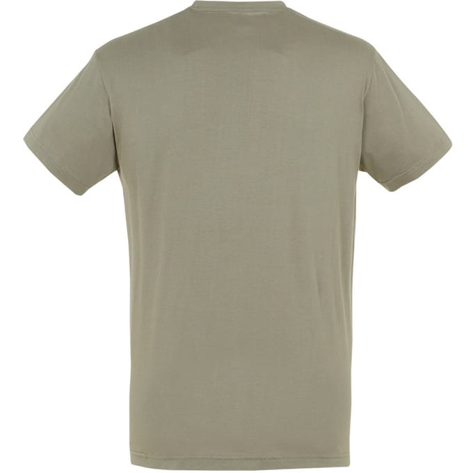 SOLS Heren Regent T-Shirt met korte mouwen (Khaki)