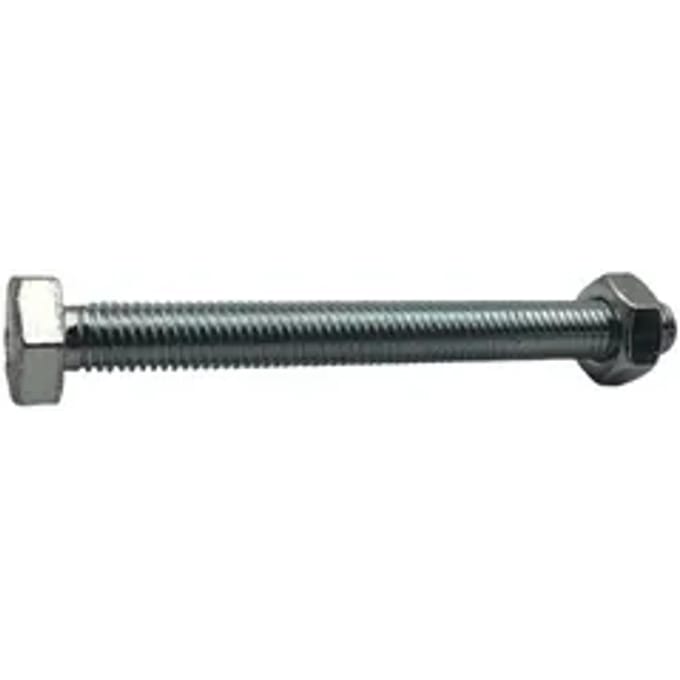 Sencys Zeskantbout Met Moer - Staal - M10x100 Mm