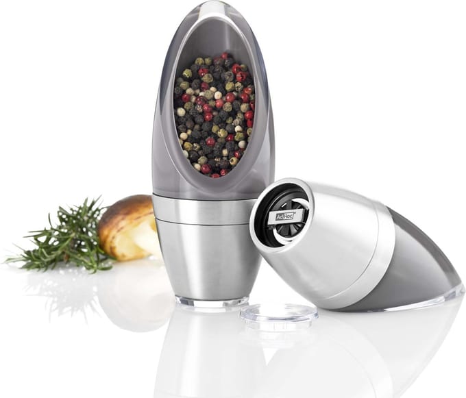 Peper of zoutmolen Bud - grijs - AdHoc