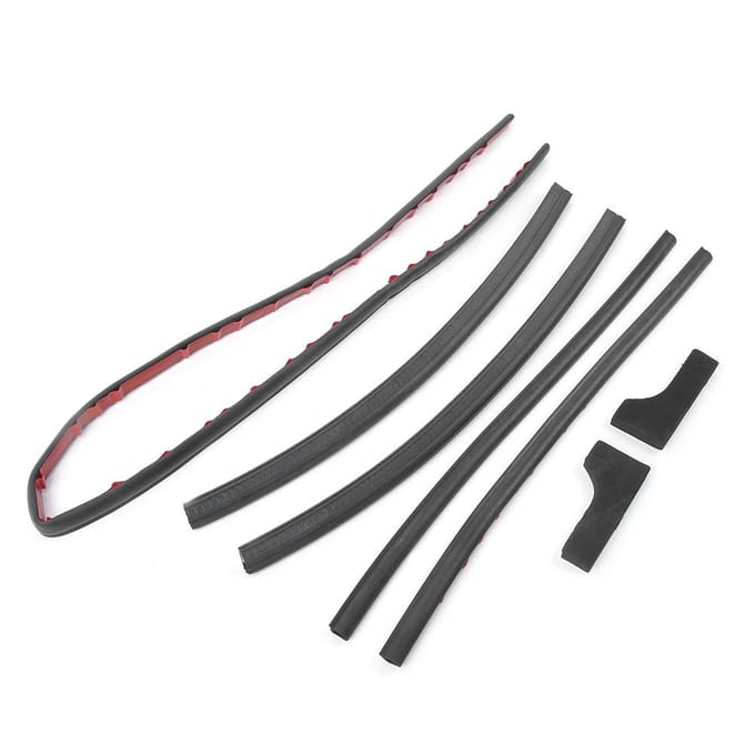 Kit de joint de hayon 7 pièces Joint de porte arrière Convient pour VOLKSWAGEN AMAROK 2010 2018 gray
