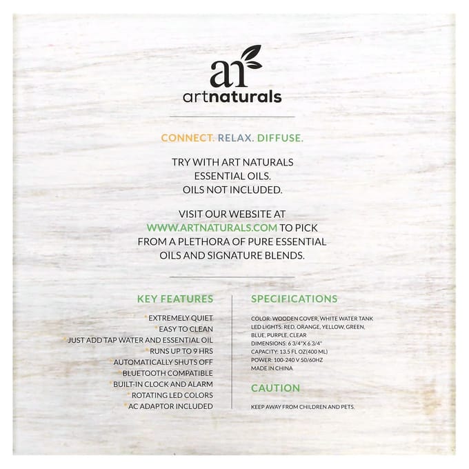 ArtNaturals, Bluetooth Olieverspreider, 1 Verspreider