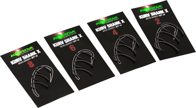 Kurv Shank X Barbed Korda - Karper Haken - Karperhaken - Karper - Karpervissen - Karper Vissen