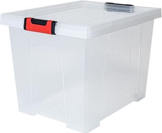 Power Tower CLIPSTOCK krat 45 L met deksel en clipsluiting