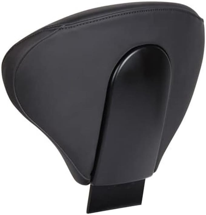 Zwarte Comfort Rugleuning voor Scooter en Motorfiets