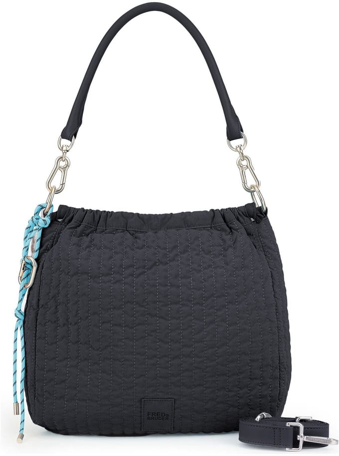 FREDsBRUDER schoudertas Just Flow Collection Hobo Bag Black zwart