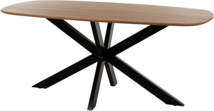 Eettafel Akagi 230 cm Deens ovaal mangohout - Naturel