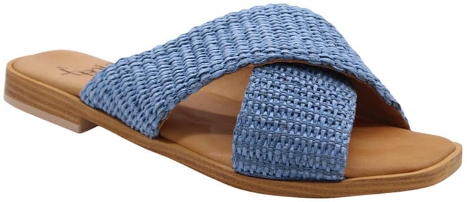 E Mia - Schoenen - Blauw - Vrouwen - Maat 40 -