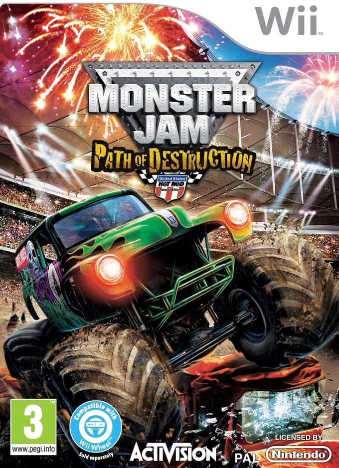 Activision Monster Jam : Path of Destruction Standaard Wii