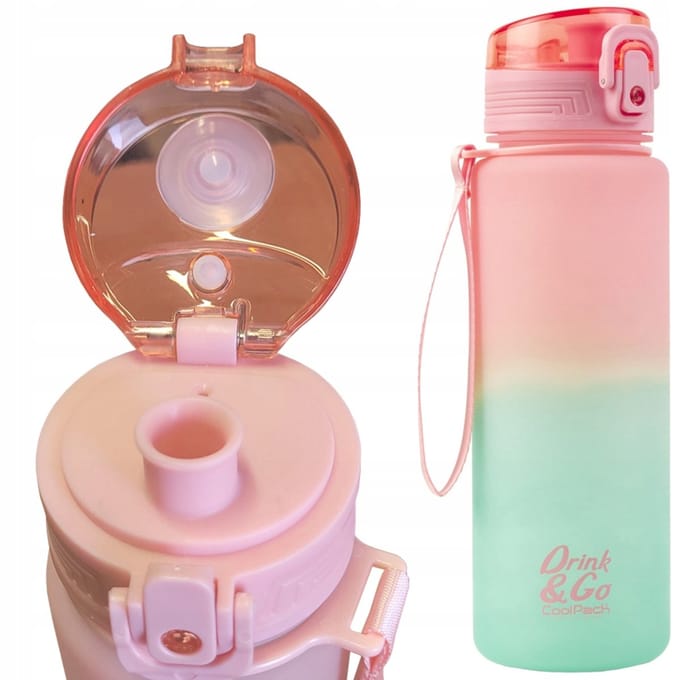 Coolpack Brisk Bidon 600ml - BPA-vrij, lekvrij, ideaal voor sport