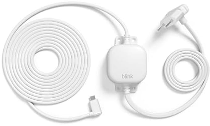 Weerbestendige Stroomadapter van 4 m voor Mini 2 - Wit