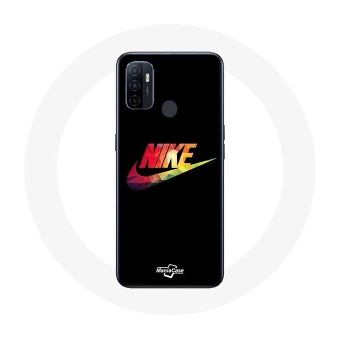 Coque - Maniacase - Oppo A53 - Nike Logo - Couleur Noir - Coque Rigide noir