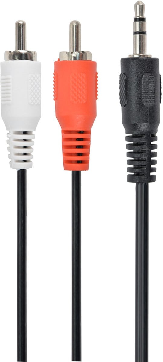 CablExpert CCA-458-2.5M - Adapterkabel, 3,5 mm naar RCA